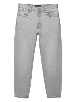 Jeansy Slim Fit PULL&BEAR jasnoszary