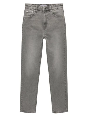 Jeansy Slim Fit PULL&BEAR szary