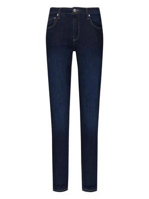 Jeansy Slim Fit QS ciemnoniebieski