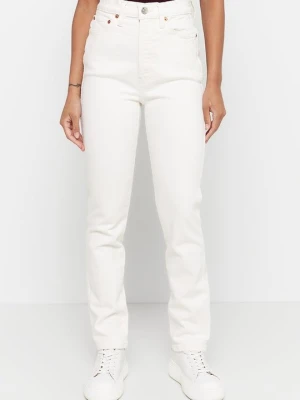 Jeansy Slim Fit RE/DONE biały
