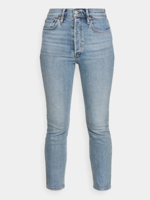 Jeansy Slim Fit RE/DONE niebieski denim
