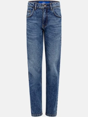 Jeansy Slim Fit Redefined Rebel granatowy