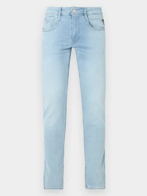 Jeansy Slim Fit Replay jasnoniebieski denim