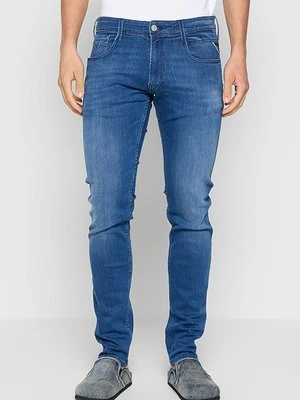 Jeansy Slim Fit Replay niebieski
