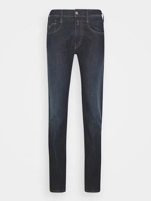 Jeansy Slim Fit Replay granatowy