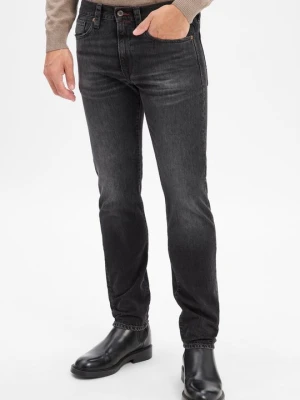 Jeansy Slim Fit Replay antracytowy