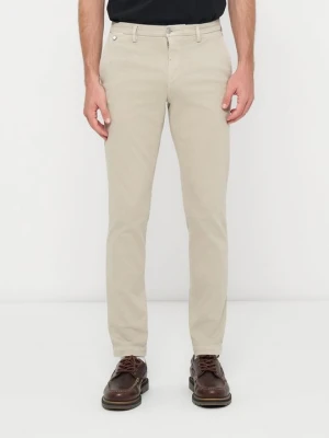 Jeansy Slim Fit Replay beżowy