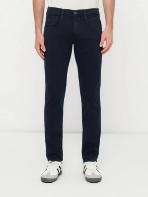 Jeansy Slim Fit Replay granatowy