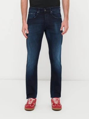 Jeansy Slim Fit Replay granatowy