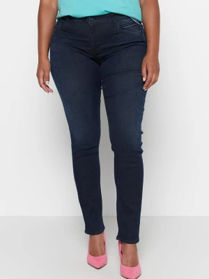Jeansy Slim Fit Replay granatowy