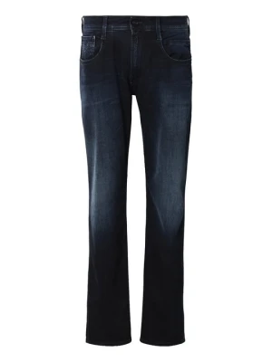 Jeansy Slim Fit Replay granatowy