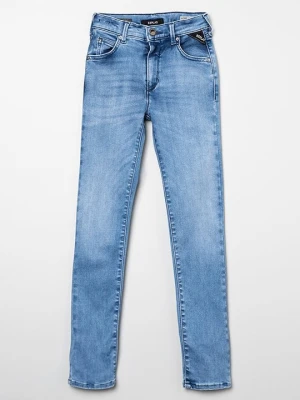 Jeansy Slim Fit Replay niebieski denim