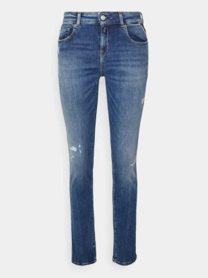 Jeansy Slim Fit Replay niebieski denim