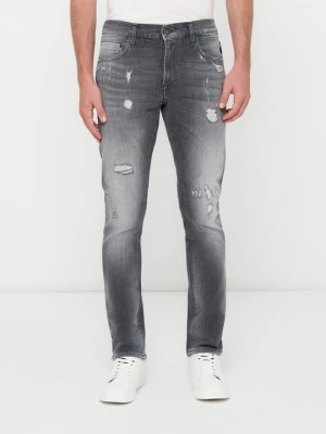 Jeansy Slim Fit Replay szary