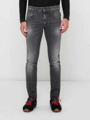 Jeansy Slim Fit Replay szary