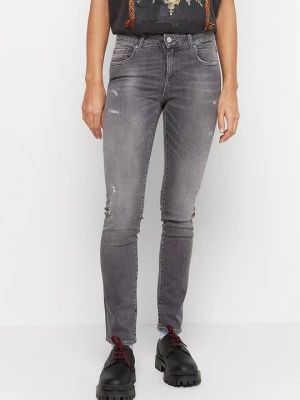 Jeansy Slim Fit Replay szary