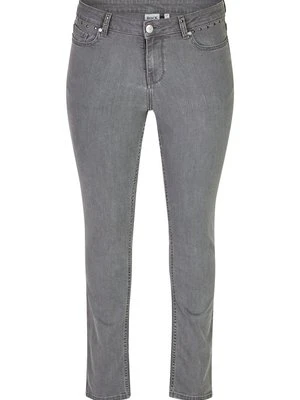 Jeansy Slim Fit Rock Your Curves by Angelina K. szary