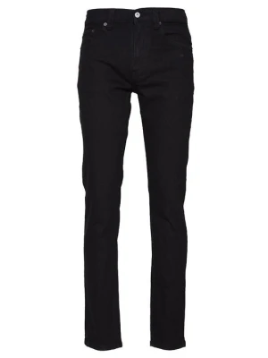 Jeansy Slim Fit Schott czarny