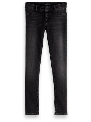 Jeansy Slim Fit Scotch R'Belle antracytowy