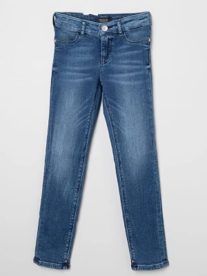 Jeansy Slim Fit Scotch R'Belle granatowy
