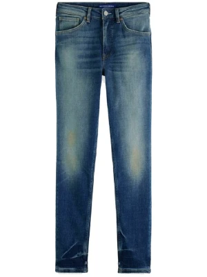 Jeansy Slim Fit Scotch & Soda niebieski