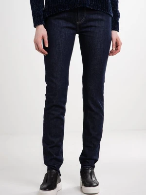Jeansy Slim Fit Seven 7 Original granatowy