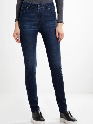 Jeansy Slim Fit Seven 7 Original granatowy