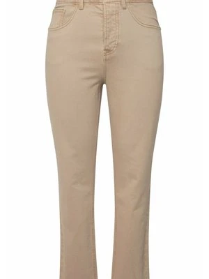 Jeansy Slim Fit Studio Untold beżowy