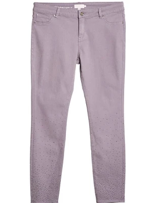 Jeansy Slim Fit Ted Baker liliowy
