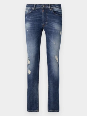 Jeansy Slim Fit Tigha niebieski