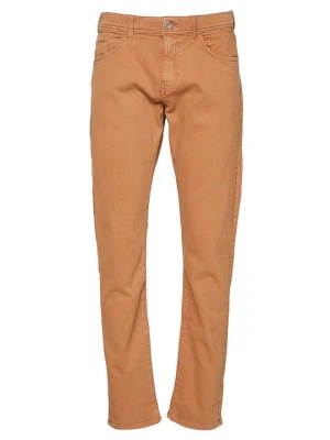 Jeansy Slim Fit Timberland brązowy
