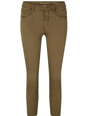 Jeansy Slim Fit Tom Tailor oliwkowy