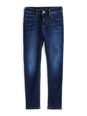 Jeansy Slim Fit Tommy Hilfiger ciemnoniebieski