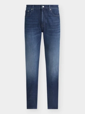 Jeansy Slim Fit Tommy Hilfiger ciemnoniebieski