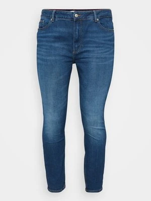 Jeansy Slim Fit Tommy Hilfiger ciemnoniebieski