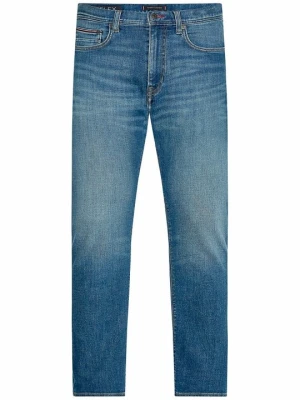 Jeansy Slim Fit Tommy Hilfiger niebieski denim