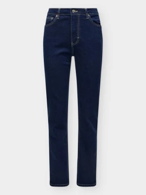 Jeansy Slim Fit Topshop niebieski denim