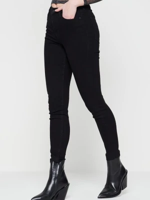 Jeansy Slim Fit True Religion czarny