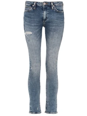 Jeansy Slim Fit True Religion niebieski