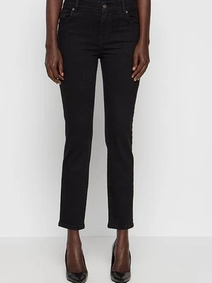 Jeansy Slim Fit TWINSET czarny