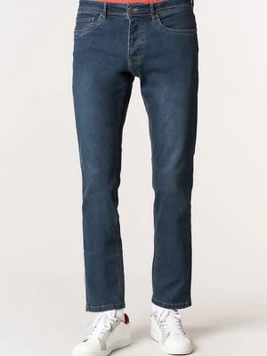 Jeansy Straight Leg U.S. POLO ASSN. granatowy