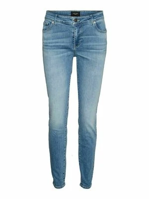 Jeansy Slim Fit Vero Moda jasnoniebieski denim