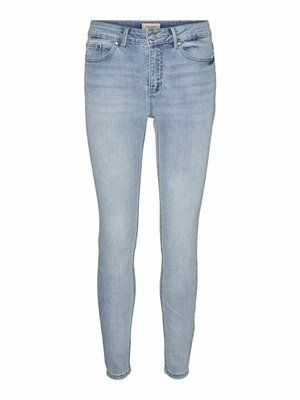 Jeansy Slim Fit Vero Moda jasnoniebieski denim