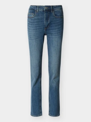 Jeansy Slim Fit Vero Moda ciemnoniebieski