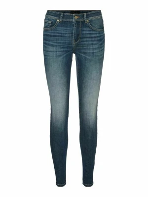 Jeansy Slim Fit Vero Moda granatowy