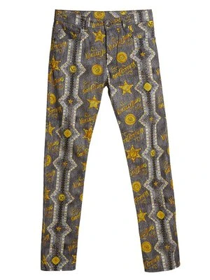 Jeansy Slim Fit Versace Jeans Couture szary