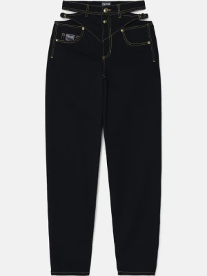 Jeansy Slim Fit Versace Jeans Couture czarny