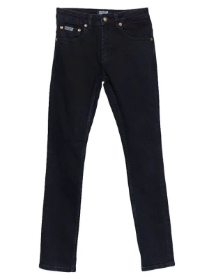 Jeansy Slim Fit Versace Jeans Couture granatowy