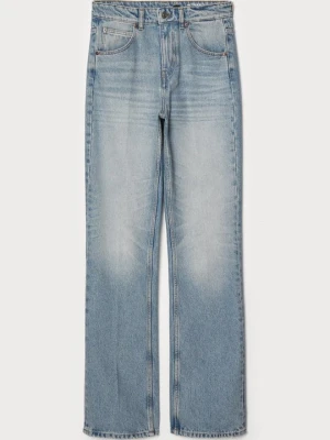 Jeansy Slim Fit Victoria Beckham jasnoniebieski denim