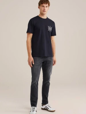 Jeansy Slim Fit WE Fashion czarny